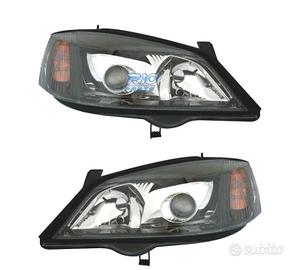 FARI XENON PER OPEL ASTRA G 97-04 FONDO NERO