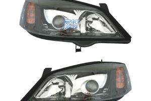 FARI XENON PER OPEL ASTRA G 97-04 FONDO NERO