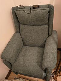 Poltrona elettrica alzapersona e reclinabile