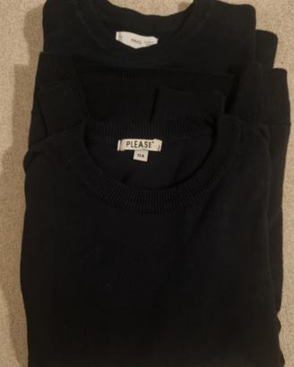 Maglioni blu tg 12 anni