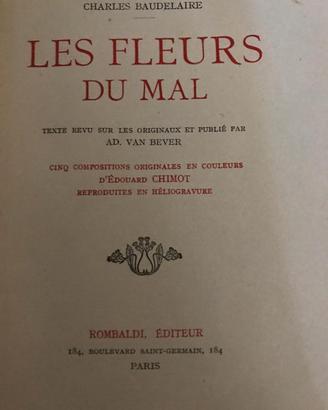 Charles Baudelaire Les fleurs du mal