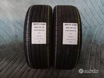 2 gomme 205 55 16 continental a378