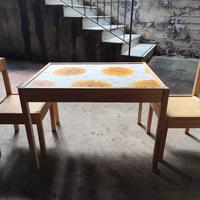 tavolino e sedie bambini IKEA