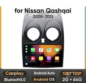Stereo android per Nissan Qashqai j10 2007/13