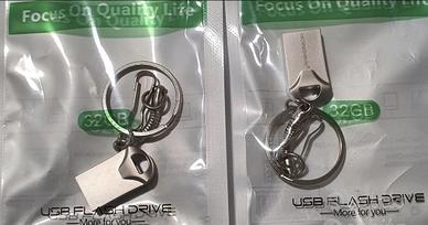 2 mini chiavette usb 32 gb