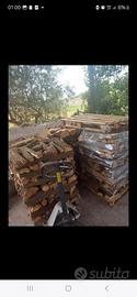 LEGNA di quercia secca sia a ballette che alla rin