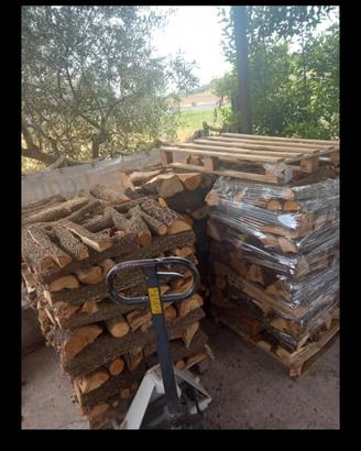 LEGNA di quercia secca sia a ballette che alla rin