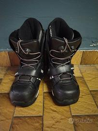 scarponi snowboard nitro 38 e 2/3