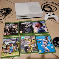 xbox one s con controller e giochi