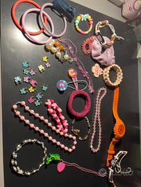 mix gioielli per bambina