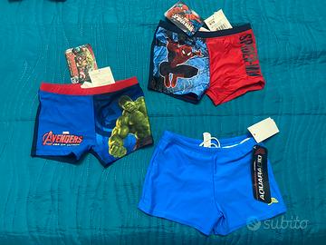 Costumi boxer bambino 7/8 e 9/10 anni