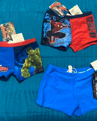 Costumi boxer bambino 7/8 e 9/10 anni