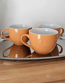 Tazze Maxi Jumbo Tognana bicolore NUOVO