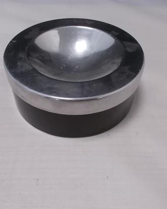SVUOTATASCHE-POSACENERE INOX-COLLEZIONE "VINTAGE"