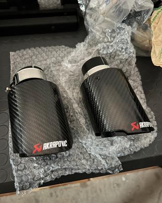 Terminale Akrapovic 52-55mm