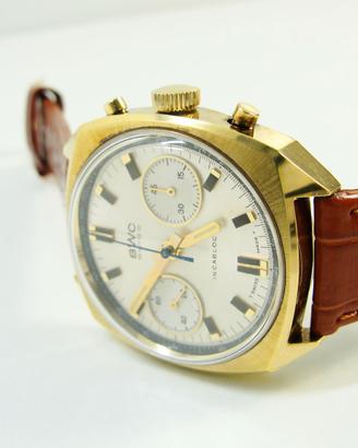 Vintage BWC Chronograph NOS Swiss Landeron TOP