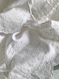 elegante tovaglia puro lino da 12