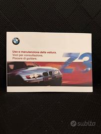 USO E MANUTENZIONE BMW Z3 - 1997 EDIZIONE ITALIANA
