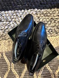 Scarpa Calpierre Uomo vera pelle, nera tg 44