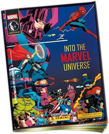 Lotto figurine Panini "Into the Marvel Universe" (