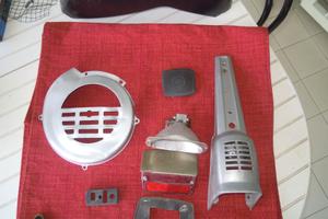 Vespa 50+90 Ricambi vari + Marmitta nuova