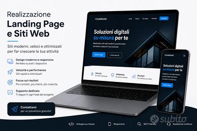 Realizzazione Landing Page e Siti Web Moderni