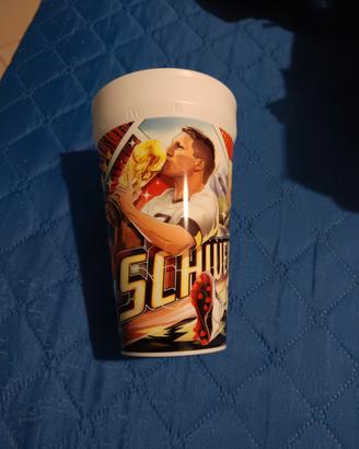 bicchiere MC Donald's Schweinsteiger 
