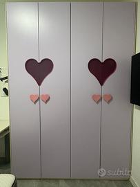Cameretta Cuore marca Spar (senza letto)