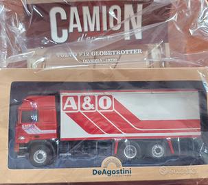 Modellino Volvo F-12 Globetrotter camion d'epoca