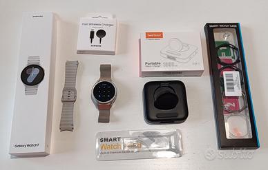 Samsung Galaxy Watch7 BT 44mm Silver con accessori