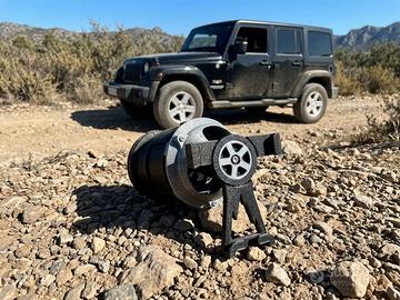 Porta cellulare per jeep wrangler JK