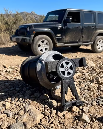 Porta cellulare per jeep wrangler JK