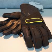 Guanti Moto Husqvarna Sphere WP Gloves Nero e Gial