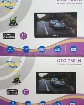 AUTORADIO ANDROID NUOVE , CONSEGNA SOLO A CATANIA 