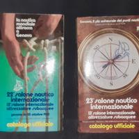 Cataloghi uff.  Salone Nautico di Genova '68/'85