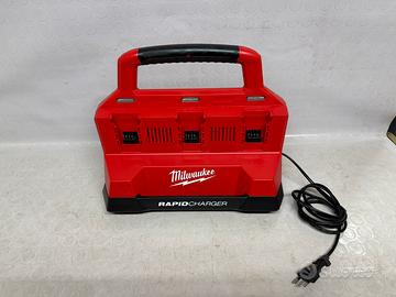 Milwaukee M18 PC6 CaricaBatterie Multiplo x6