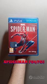 MARVEL SPIDER-MAN  PS4/PS5 💿 COME NUOVO 
