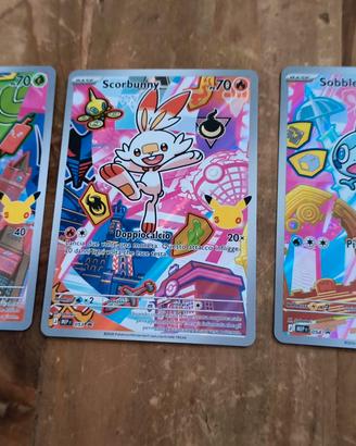 carte Pokemon compagnia d'avventura trio serie 2