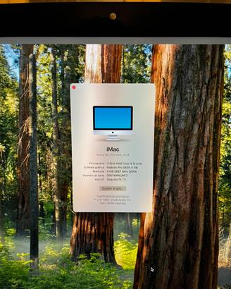 iMac 2019 21.5 pollici slim retina 4k