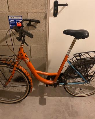 Bicicletta Graziella Leopardata