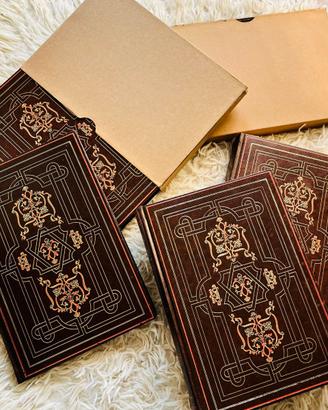 Rilegati vintage Shakespeare Dostoevskij Goethe