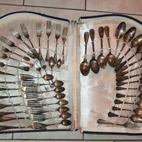 Set posate argento Renaud & J Clermont Geneve Nice