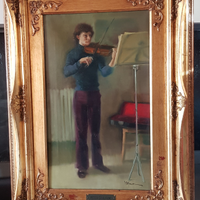 Ragazzo con violino