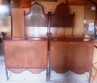 letto matrimoniale antico