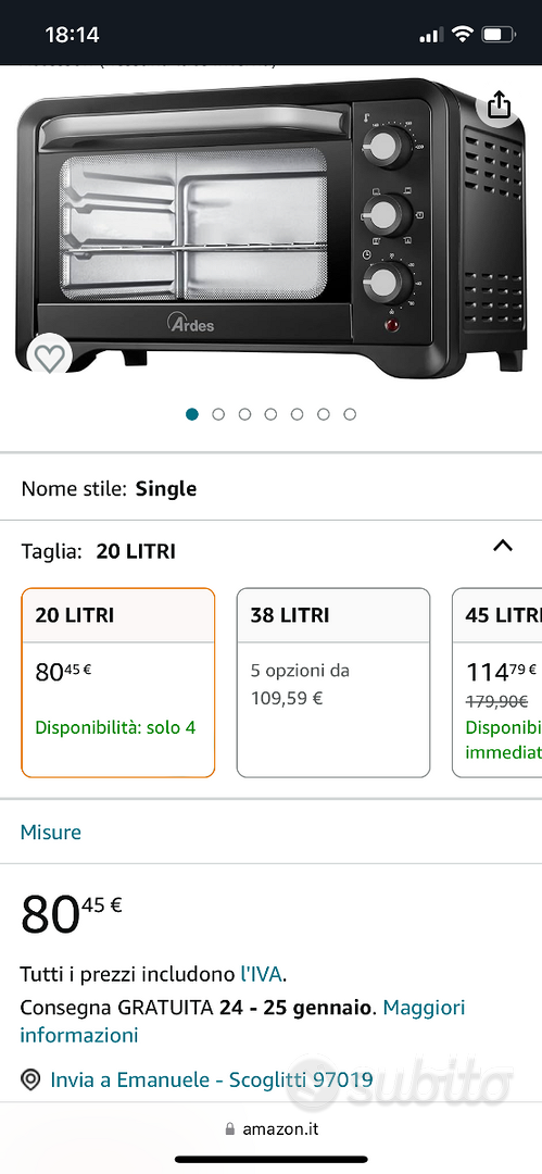 Cocotte da forno - Arredamento e Casalinghi In vendita a Novara