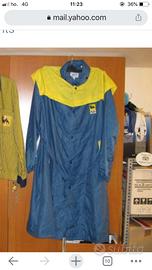 Agip impermeabile con Logo Vintage