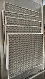 Filtri cappa a rete inox
