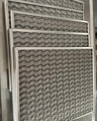 Filtri cappa a rete inox