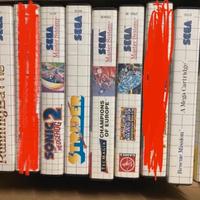 Lotto giochi Sega Master System completi