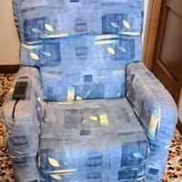 Poltrona elettrica alzapersona reclinabile 
